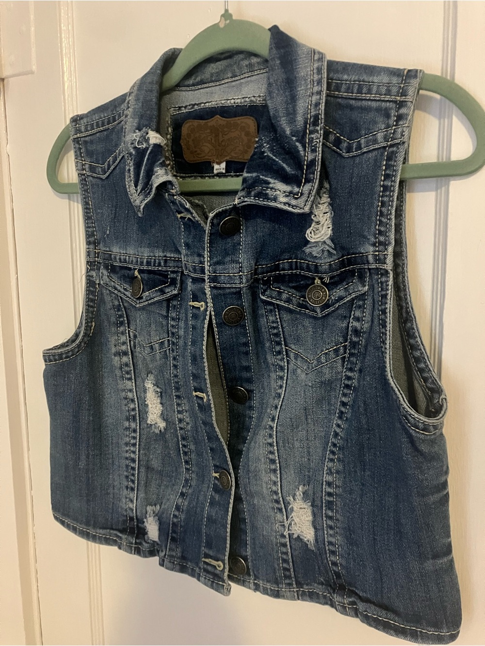 Women’s Blue Jean Vest/Jacket
